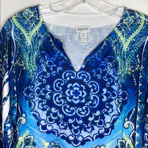 Zenergy by Chico’s Top Size 0 - Picture 2 of 4